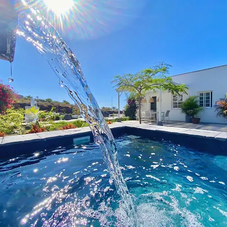 Casa Aura, Increibles Vistas Al Mar Y Piscina Privada Semesterbostad La Orotava
